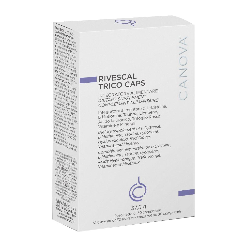 Sifarma Div. Canova Canova Rivescal Trico Cps 30 Compresse Nuova Confezione