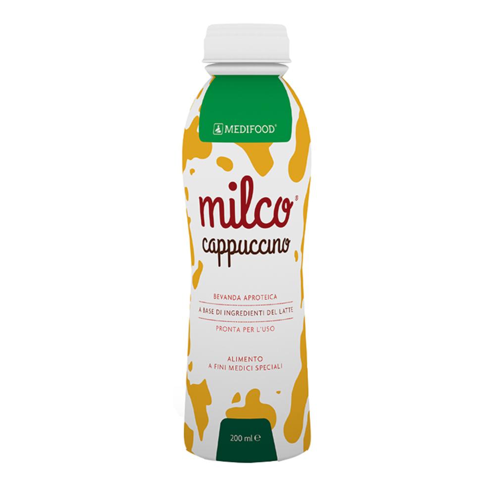 Medifood milco bevanda aproteica cappuccino 6 x 200 ml
