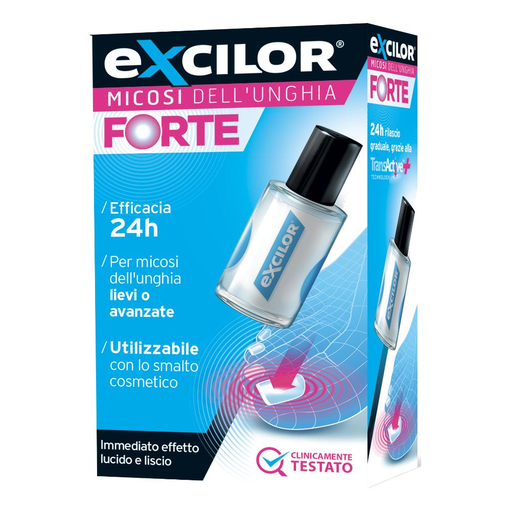 Excilor Forte soluzione smalto 30 ml trattamento efficace per micosi dell'unghia