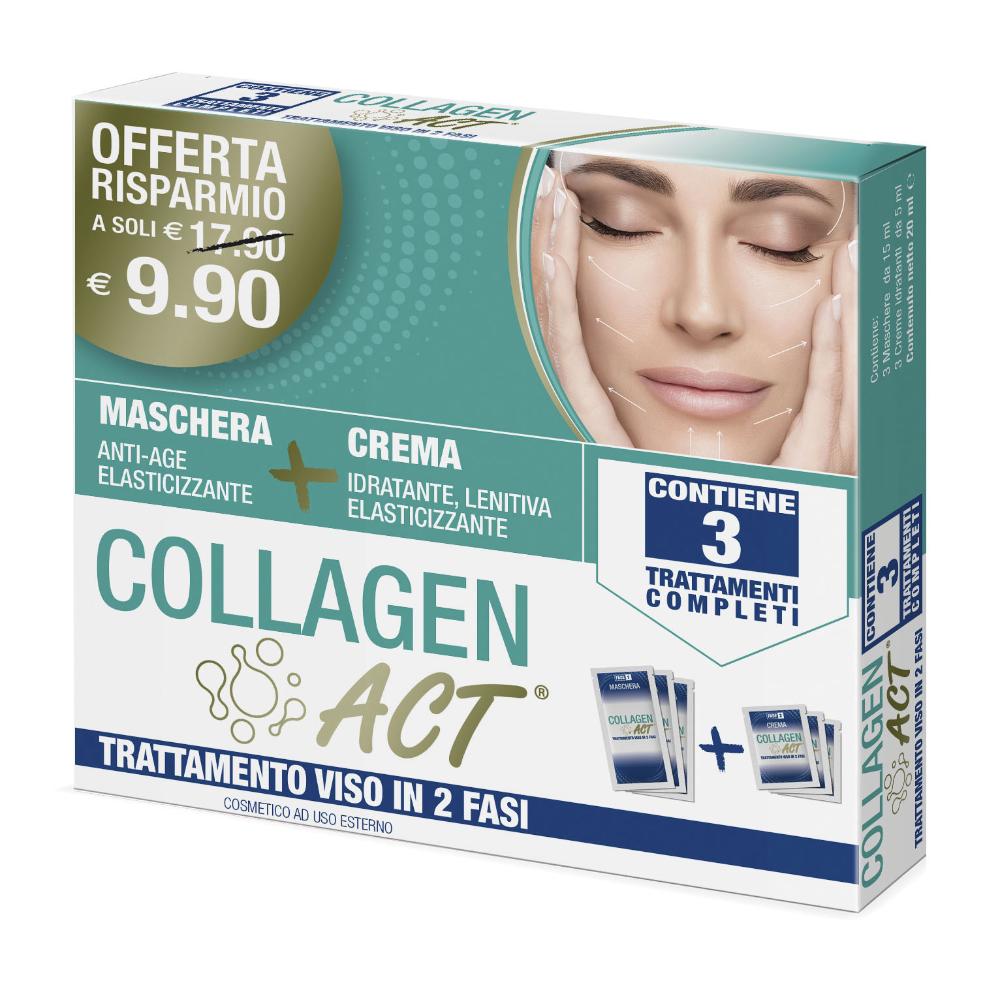 Collagen Act Integratore Alimentare Per Il Benessere Della Pelle 10 Bustine