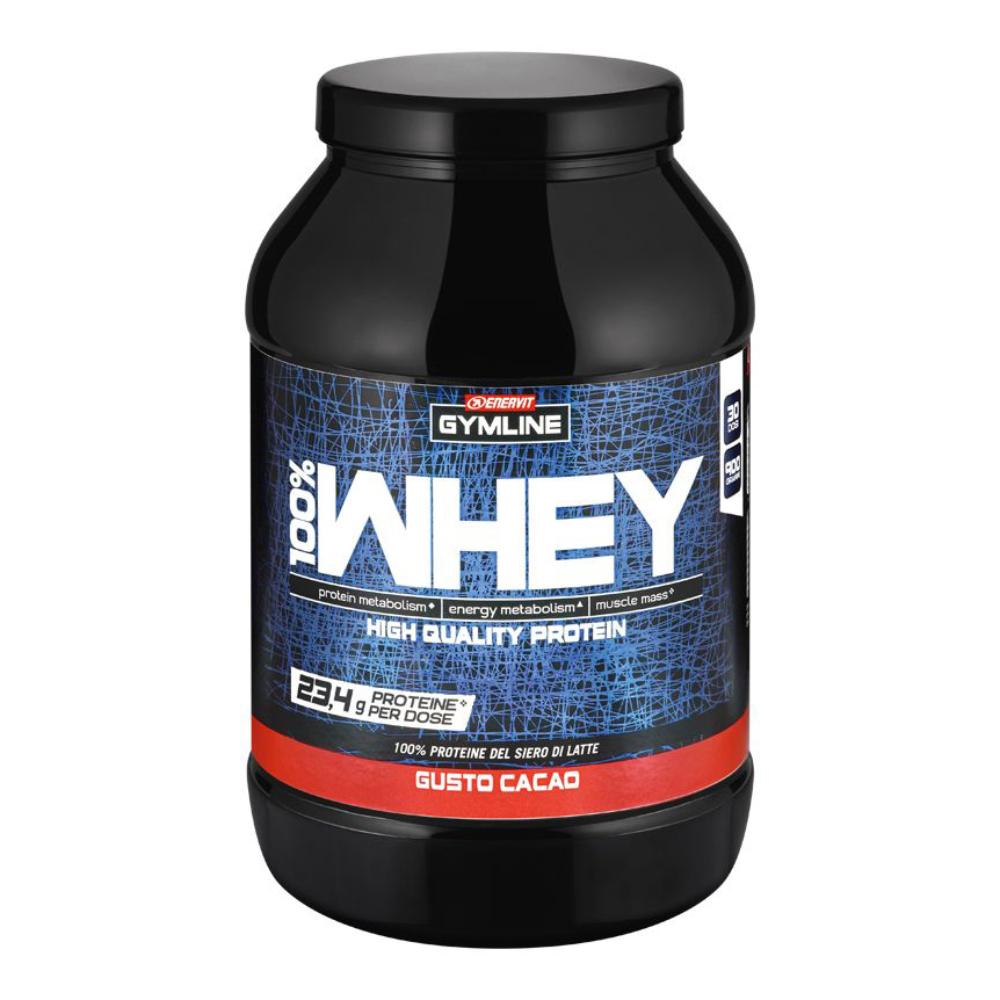 Enervit Gymline 100% Whey Protein Gusto Cacao 900g