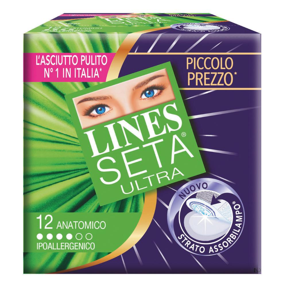 LINES SETA ULTRA ANATOMICO 12P