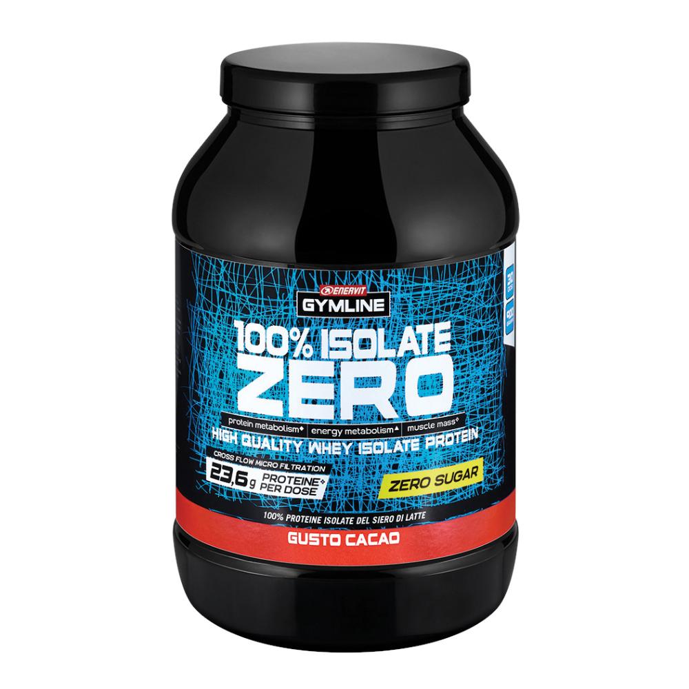 Enervit Gymline 100% Whey Protein Isolate Zero Cacao 900g