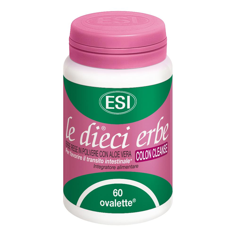 Esi Le Dieci Erbe Colon Cleanse 60 Ovalette