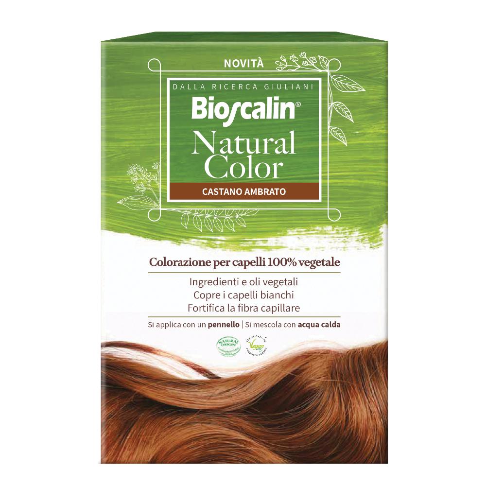 giuliani giuliani bioscalin colorazione capelli naturale natural color castano ambrato 70 g