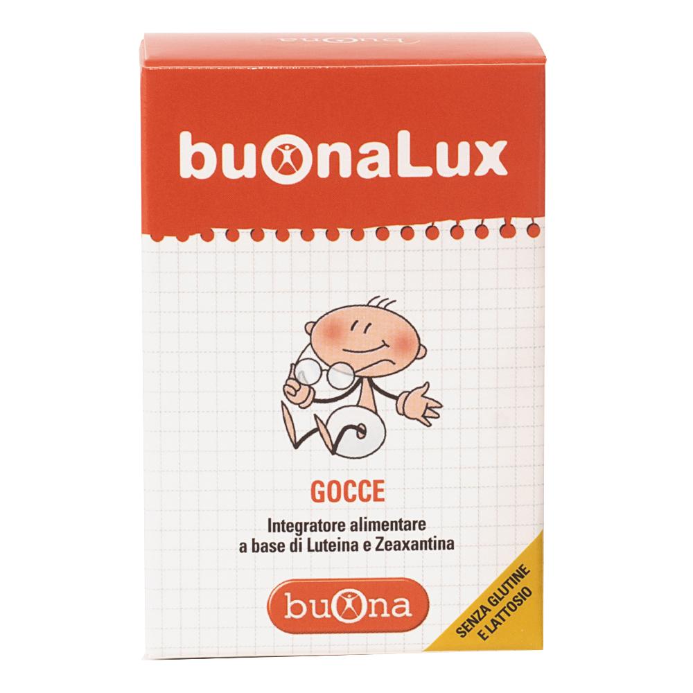 BuonaLux Integratore Alimentare 6,5 ml - Luteina e Zeaxantina per il Benessere degli Occhi
