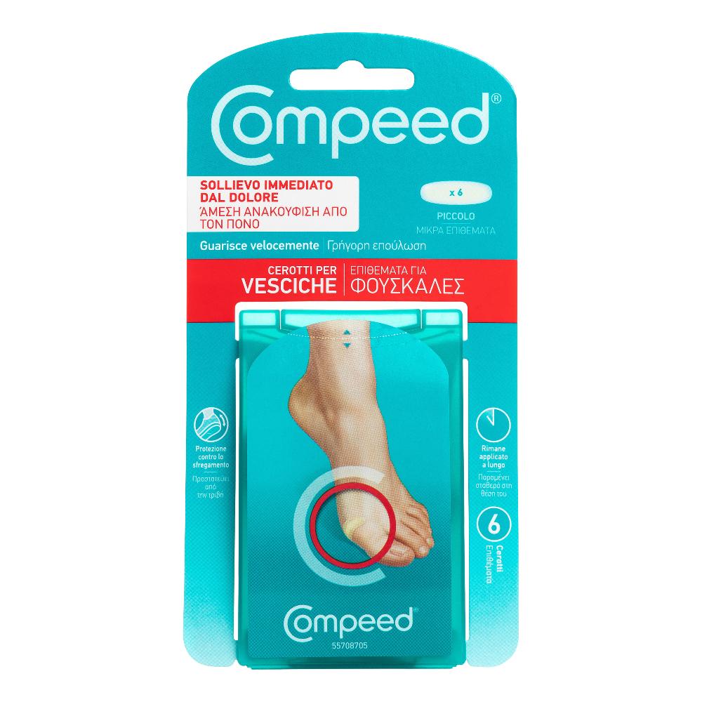Compeed cerotto per vesciche piccolo 6 pezzi