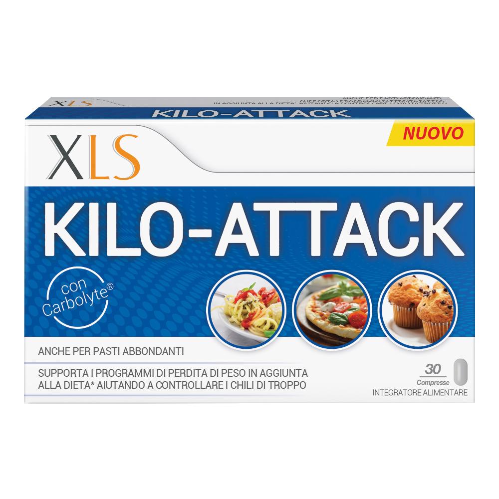 Xls Kilo Attack Integratore alimentare per il controllo del peso 30 compresse