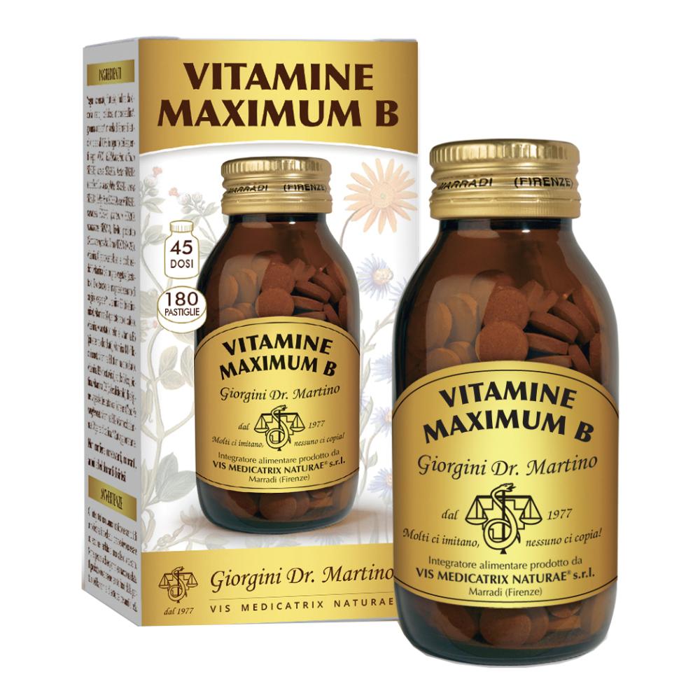 Vitamine maximum b 180 pastiglie