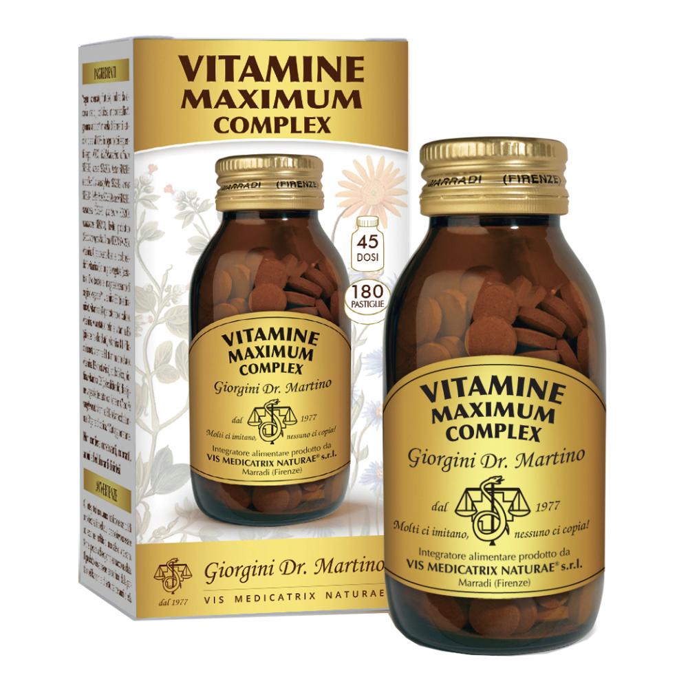 Dr.Giorgini Vitamine Maximum Complex 100 Pastiglie