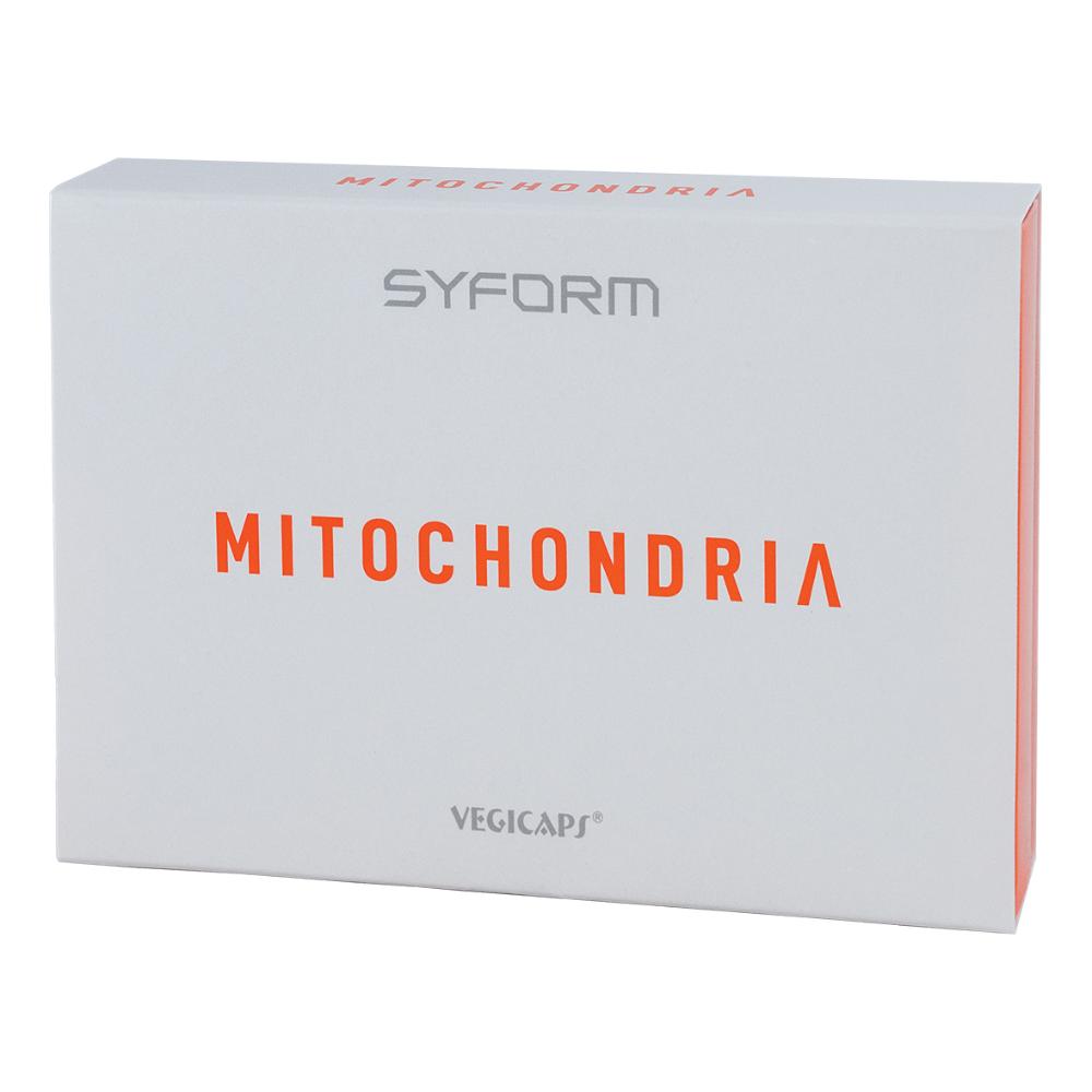 Mitochondria Integratore Alimentare 20 Vegicaps Capsule Vegetali per Energia Cellulare e Supporto dei Mitocondri
