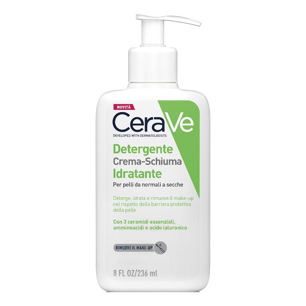CeraVe Detergente Crema-Schiuma Idratante Viso 236 ml