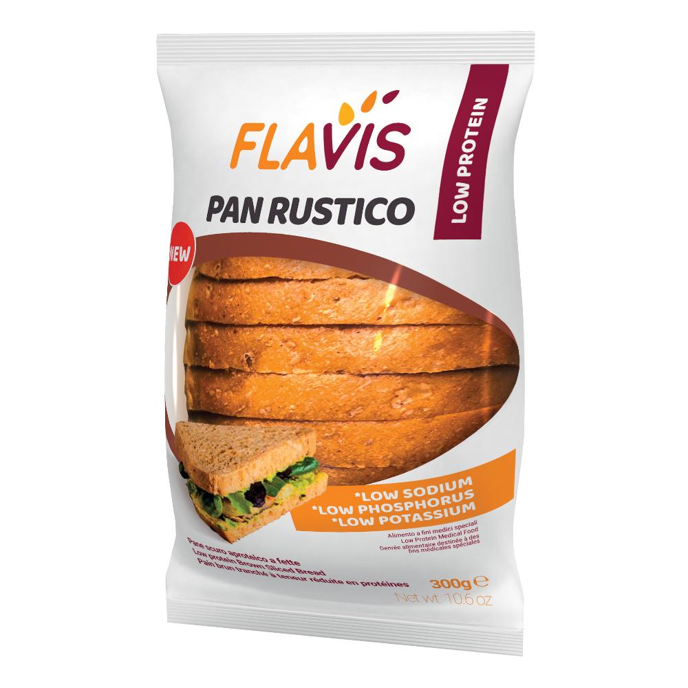 Flavis Mevalia - Pane Rustico Aproteico Confezione 300 Gr