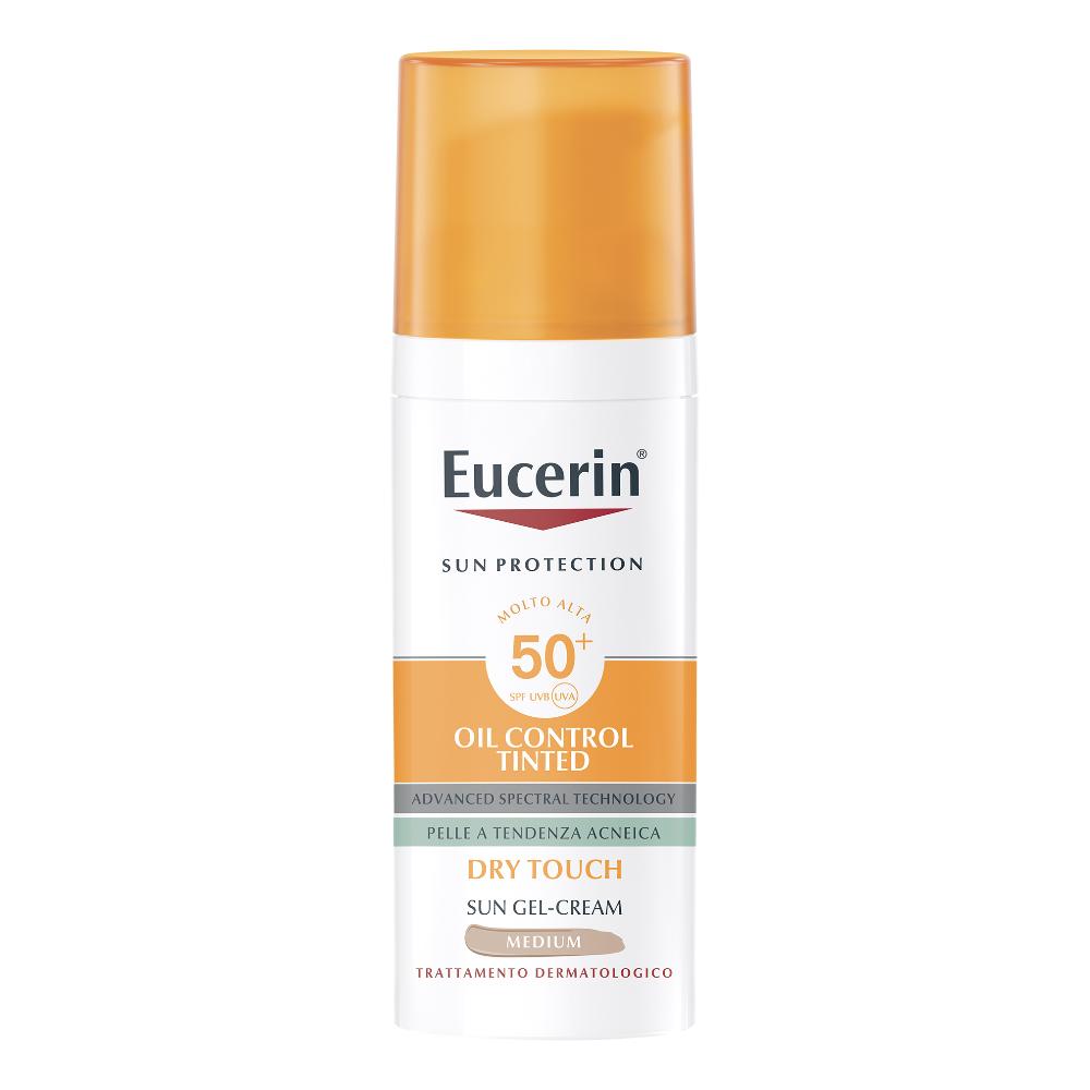 Eucerin Sun Oil Control Tinted Gel-Crème With SPF50+ Medium