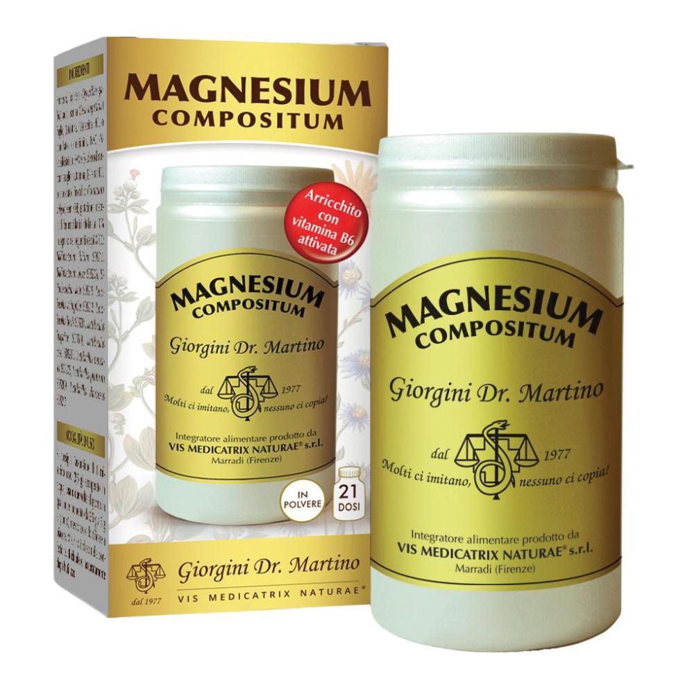 Magnesium Compositum Funzione Muscolare e Nervosa 100g