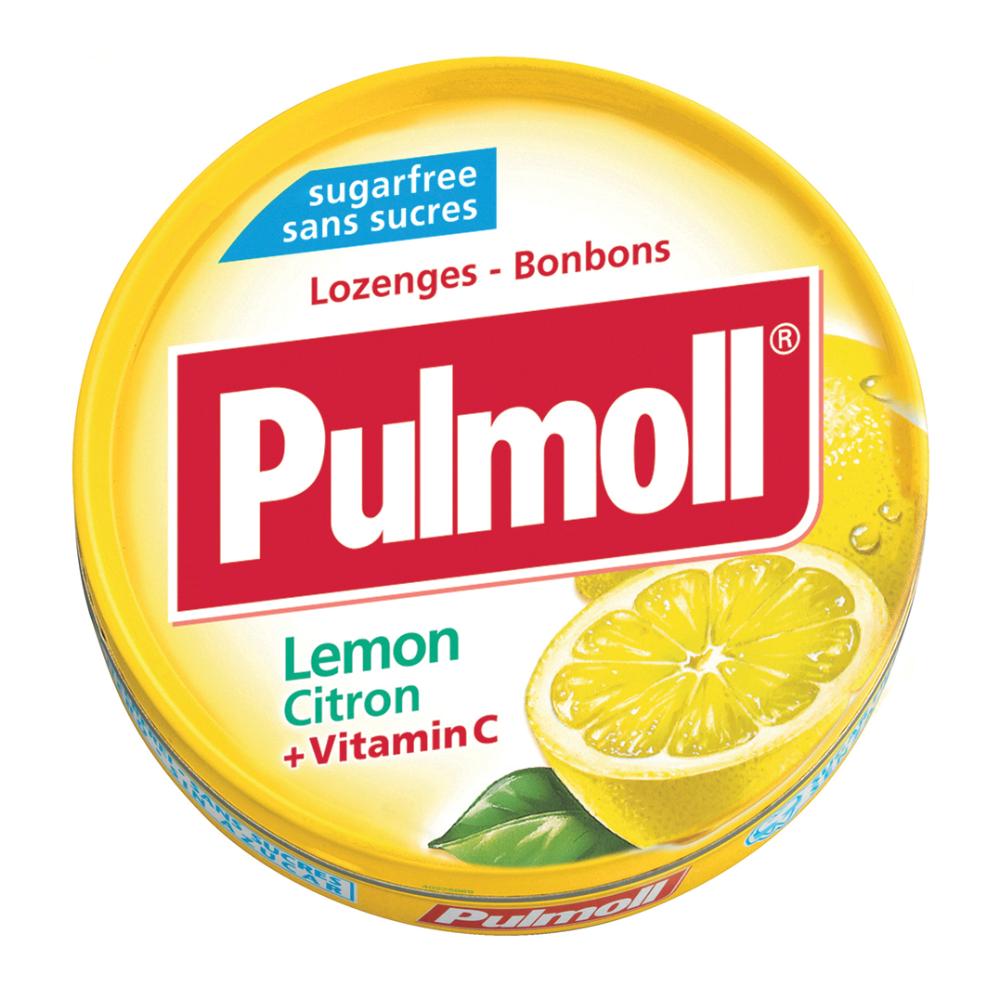 PULMOLL Limone+Vit.C S/Z 45g