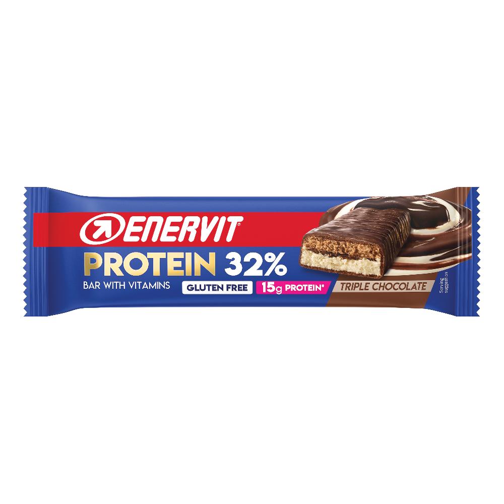 Enervit Sport Protein Bar Triple Chiocolate barretta 45 G