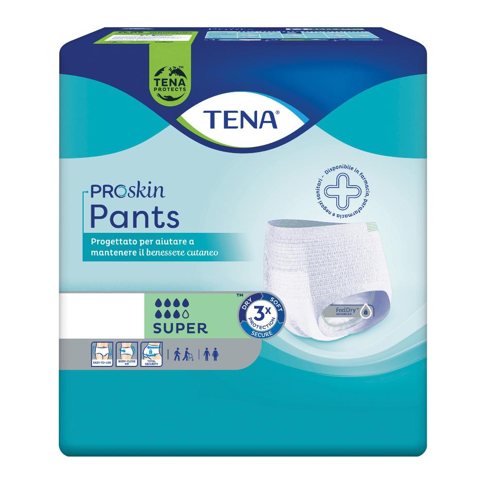 Tena Pants Super Pannoloni Mutandine Assorbenti Taglia L 10 Pezzi