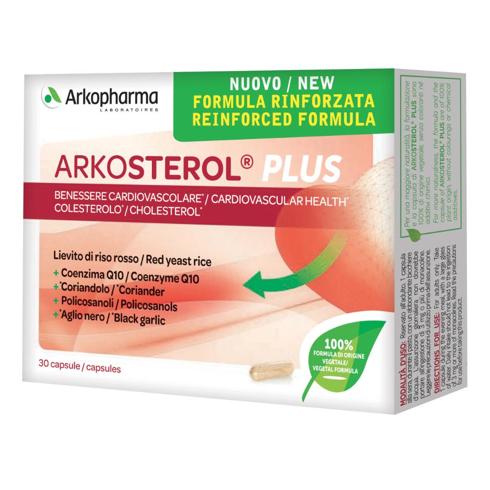 Arkosterol Plus Integratore colesterolo 30 capsule