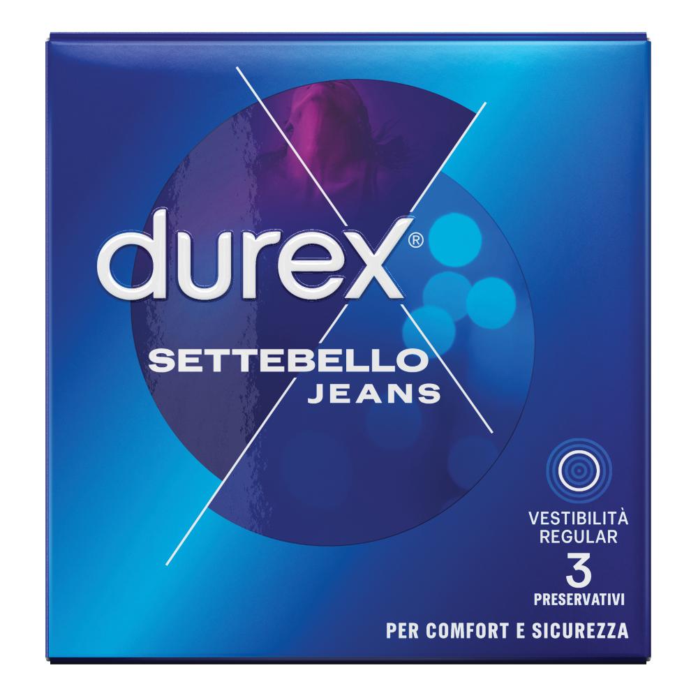 Durex Settebello Jeans profilattici 3 pezzi