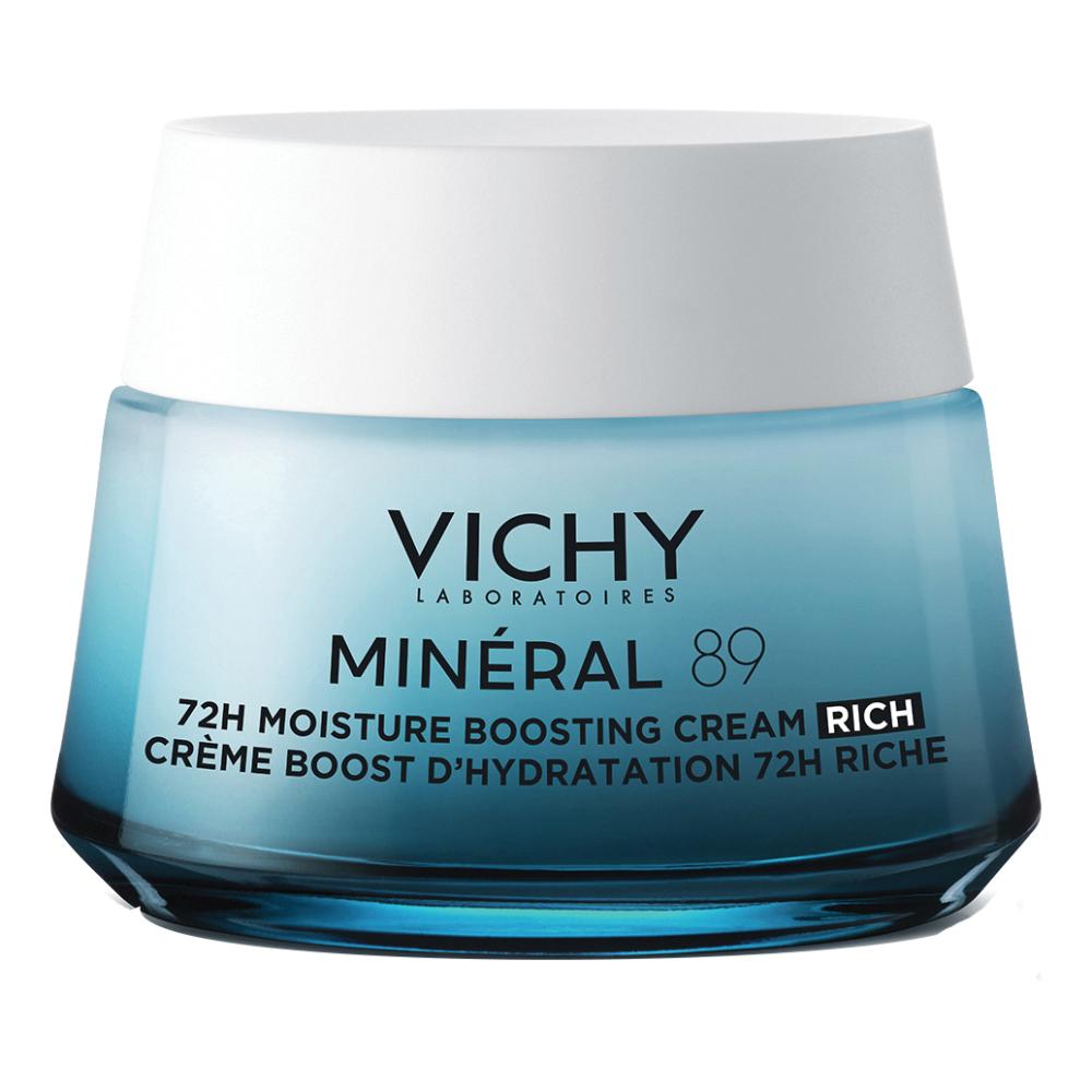 Vichy Mineral 89 Crema Idratante 72H Ricca 50ml