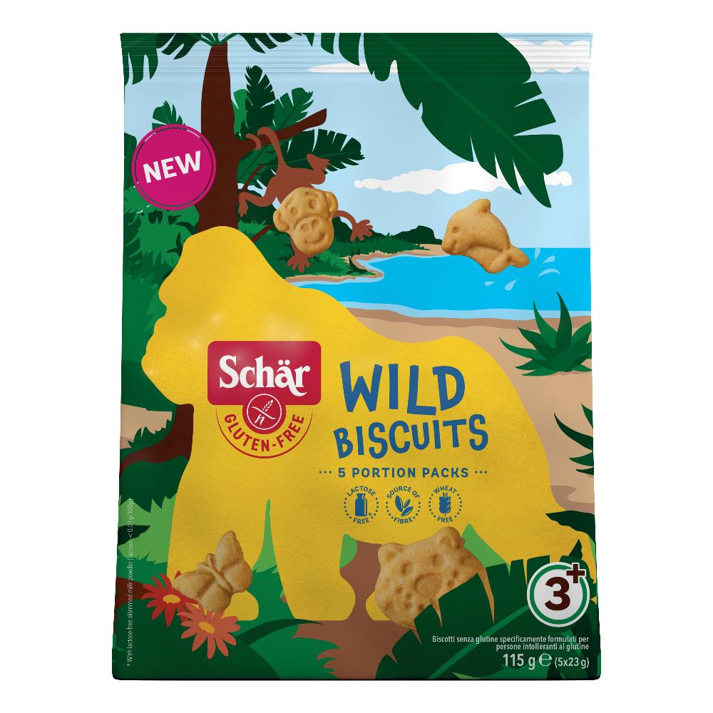 Wild Biscuits Schar Biscotti Senza Glutine 115 gr