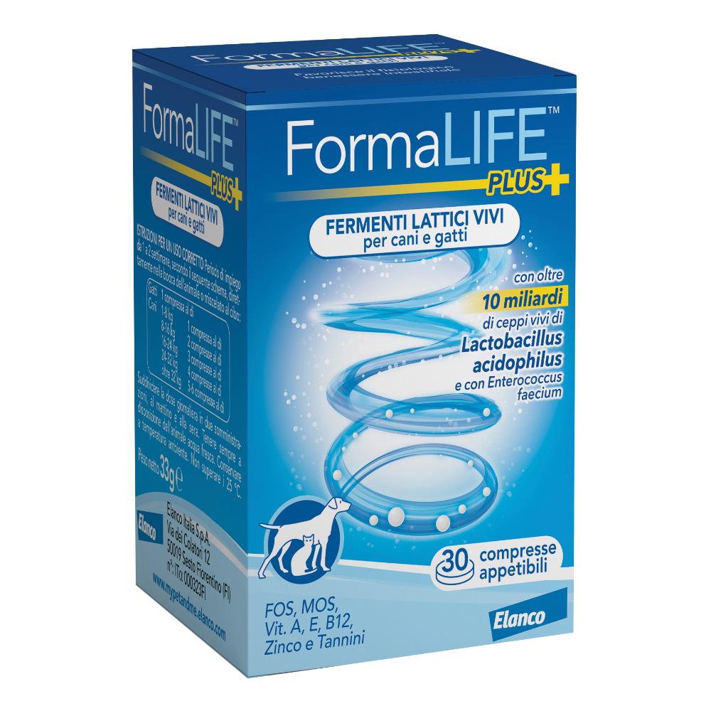 Elanco Italia Formalife Plus Fermenti Lattici Vivi 30 Compresse Appetibili img 2