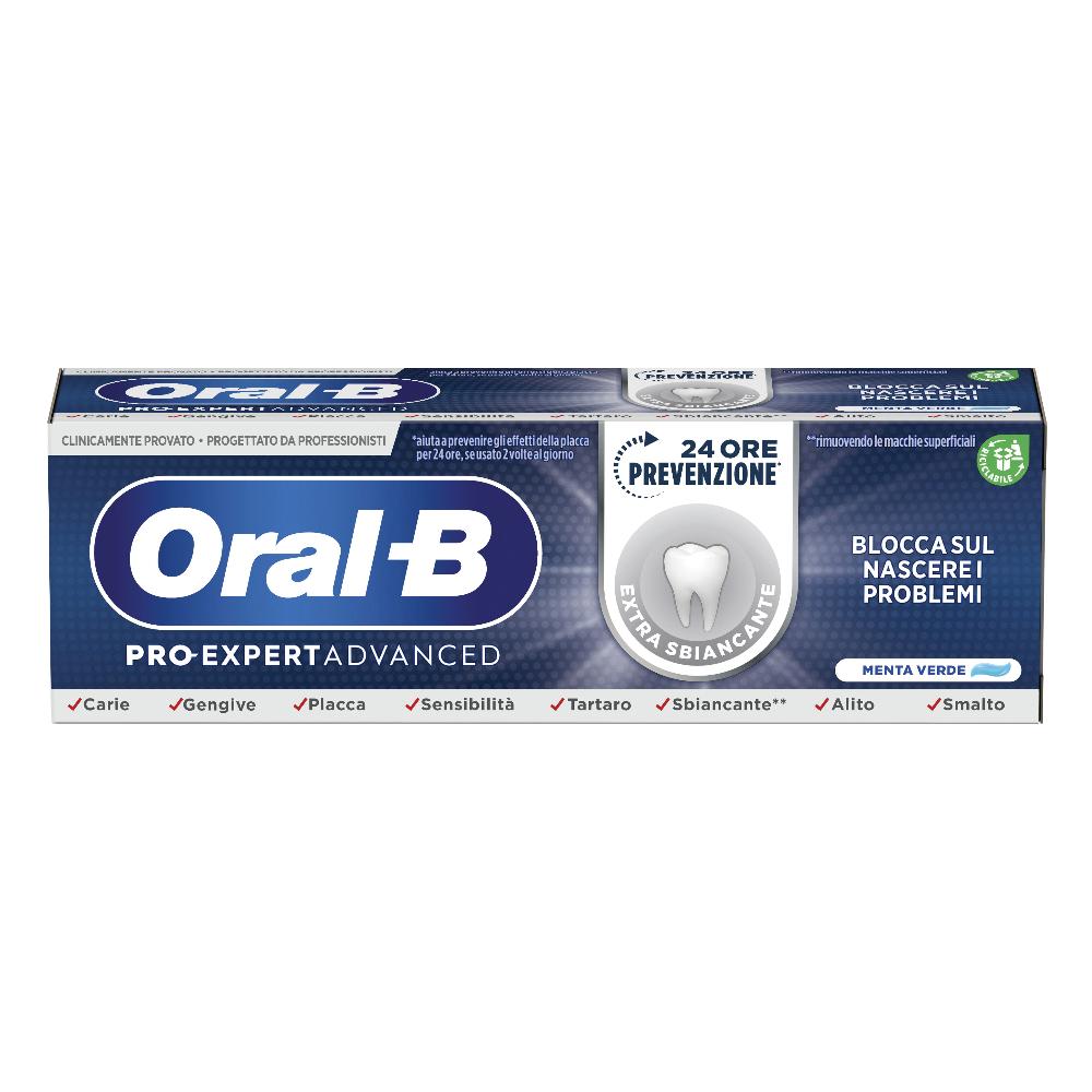 Oral b - Pro-Expert Advanced Dentifricio Extra Sbiancante Confezione 75 Ml