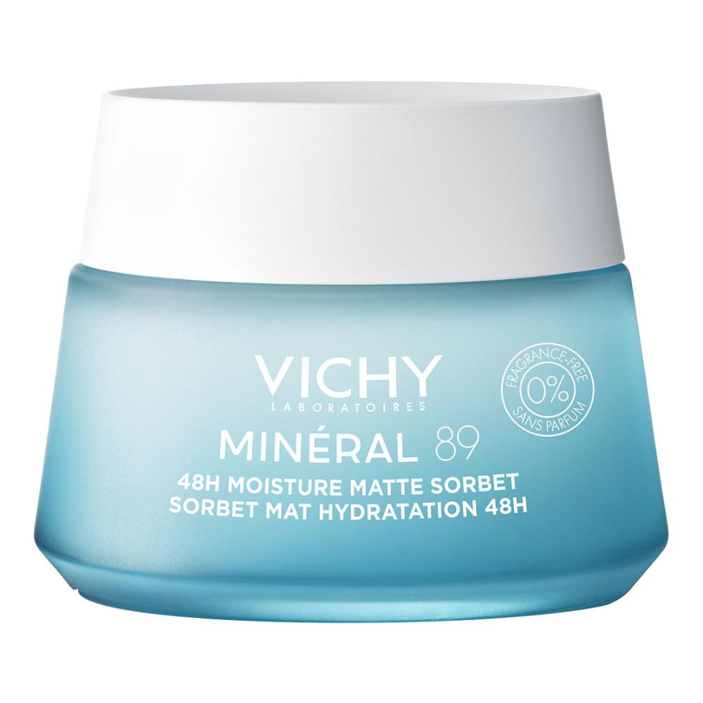 Vichy Minéral 89 Gel Sorbetto Idratante Effetto Mat 48h 50ml