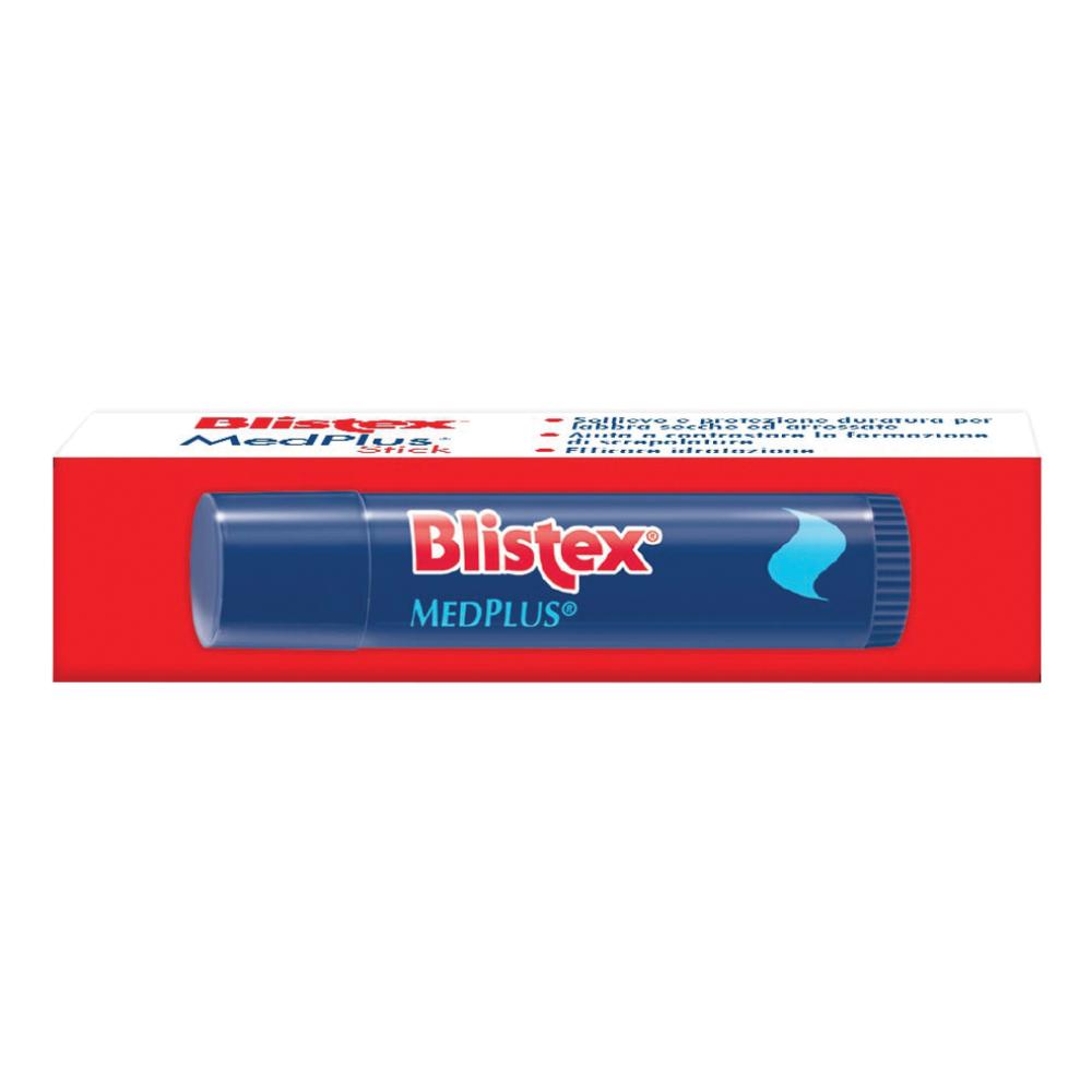 Blistex Med Plus Stick per Labbra Secche e Arrossate, 4.25g