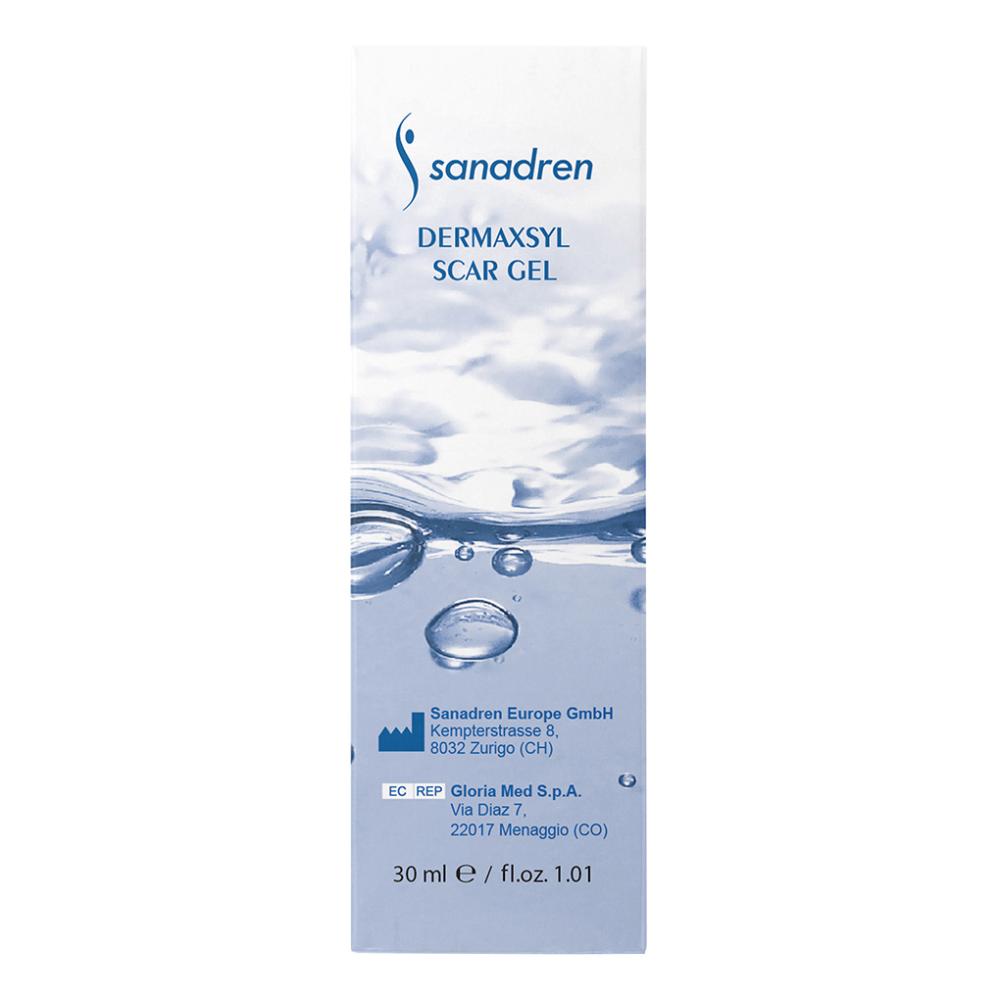 Dermaxsyl Scar Gel 30 ml Gel di silicone puro per cicatrici