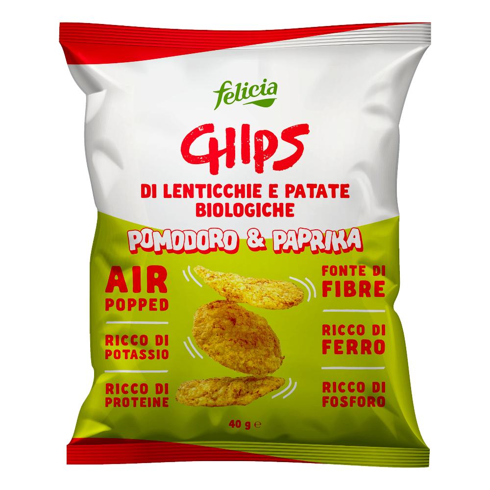FELICIA CHIPS POMODORO/PAPR40G