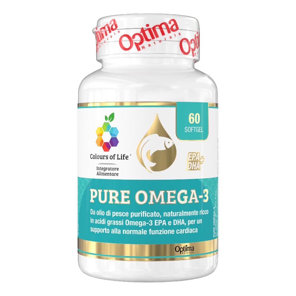 PURE OMEGA 3 60CPS COLOURS