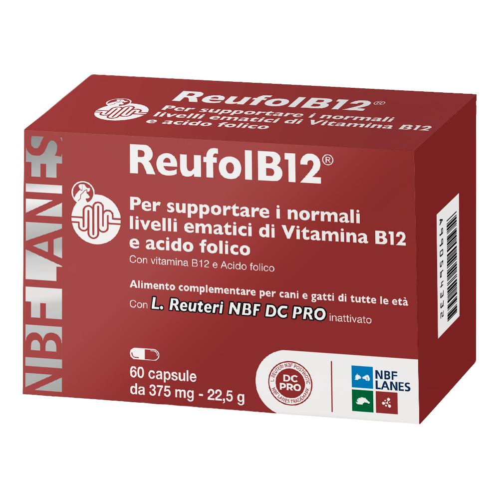 Reufolb12 NBF Lanes: Integratore Vitamina B12 per Cani e Gatti